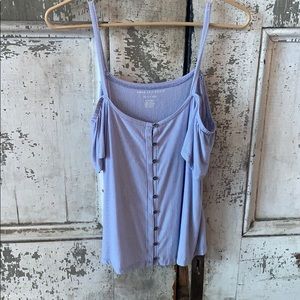 American eagle cold shoulder shirt XS